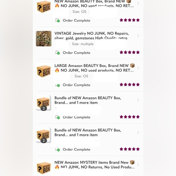 NEW Amazon BEAUTY Box, Brand NEW π¦ π₯ NO JUNK, NO used products, 5 βοΈ rating!βββ - Picture 2 of 16